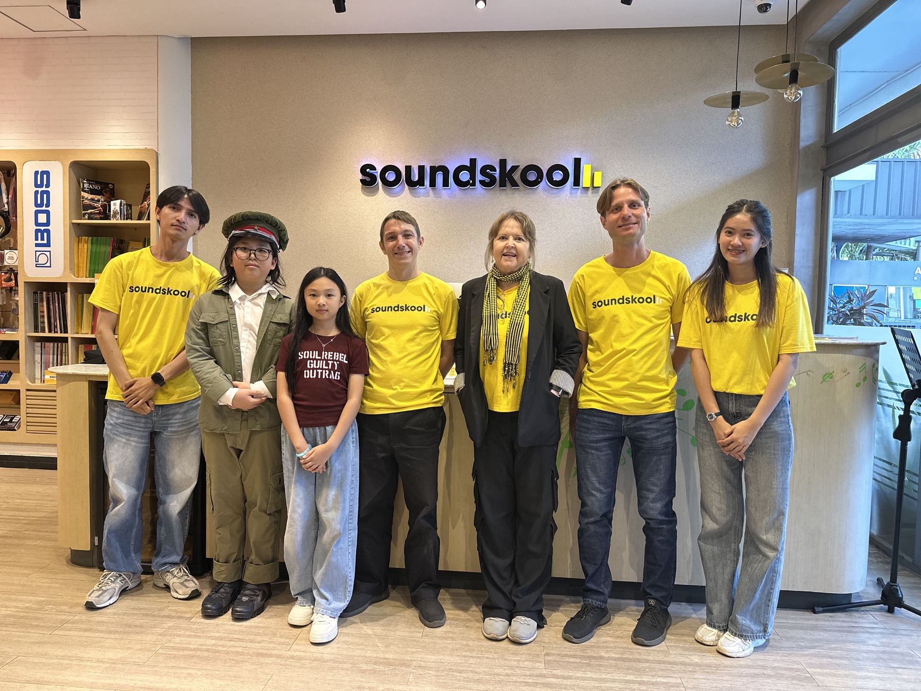 Soundskool Music Scholarship Program students