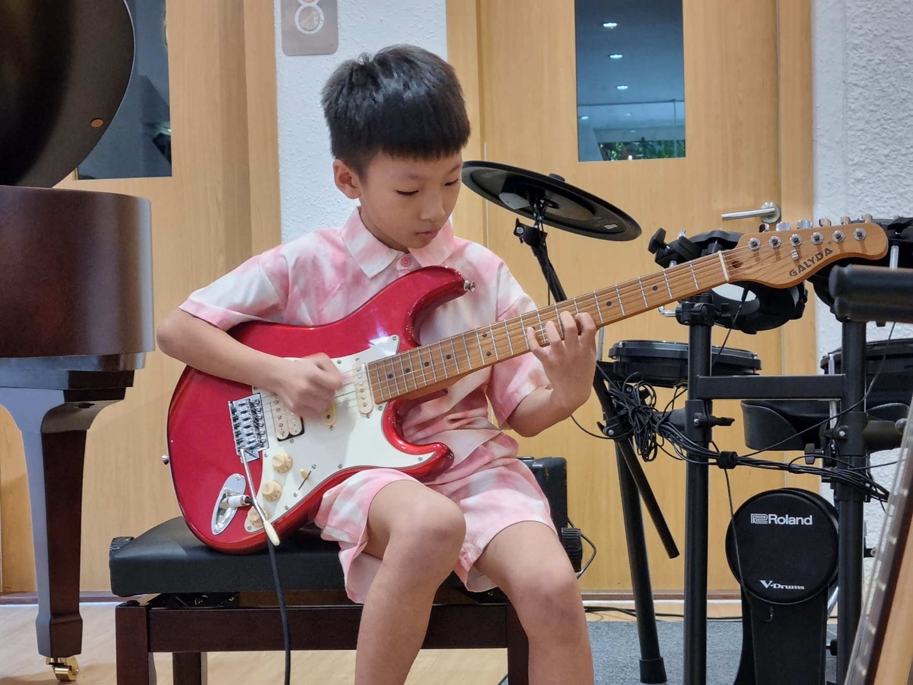 Soundskool students performing on stage