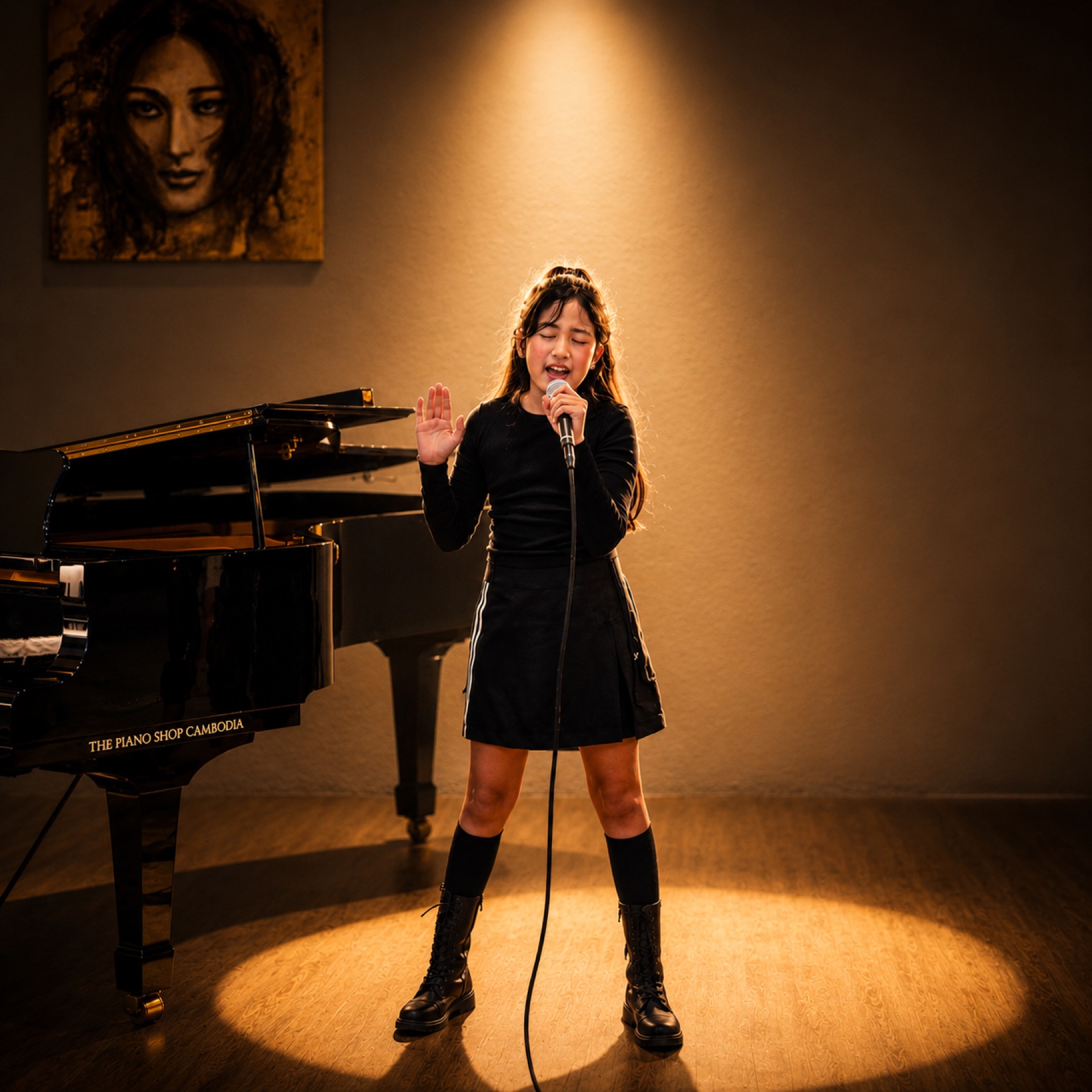 Vocal lesson at Soundskool